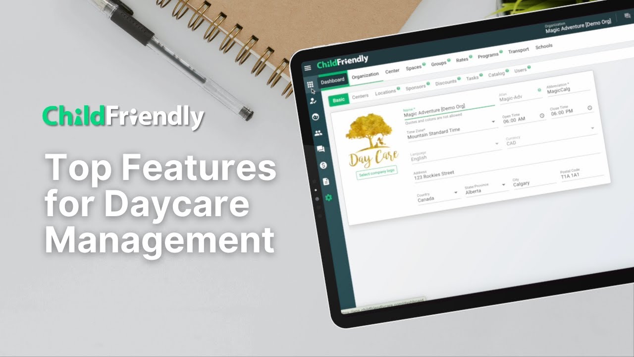 ChildFriendly: All-in-One Childcare Management Software | Features Overview