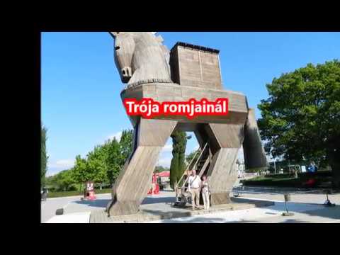 Törökországi barangolásaink Trója romjainál