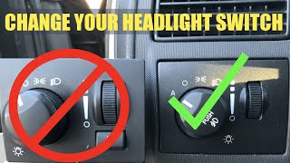 How to Change a Headlight Switch | 2005 - 2008 Dodge Magnum/Charger and Chrysler 300