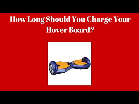 1st YouTube video about how long does it take for a hoverboard to charge
