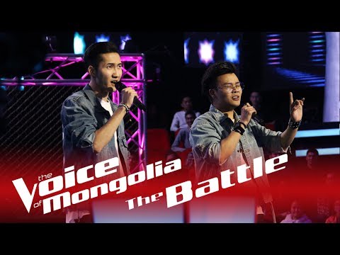 Batdul  vs. Amartuvshin - "Take On Me" - The Battle - The Voice of Mongolia 2018