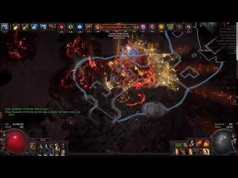 [3.13] Path of Exile: Molten Strike Gladiator vs AL 8 Sirus with new Elemental Conflux setup