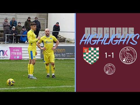 HIGHLIGHTS: CHESHAM UNITED 1-1 TAUNTON TOWN