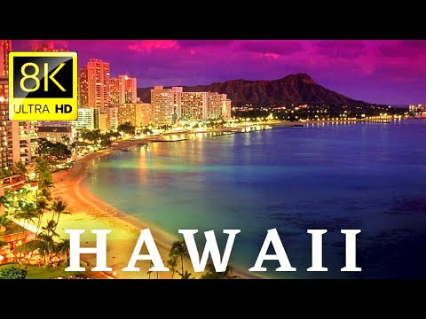 HAWAII IN 8K ULTRA HD|| Honolulu Drone Video With Music|| Raaj 8k Vlogs