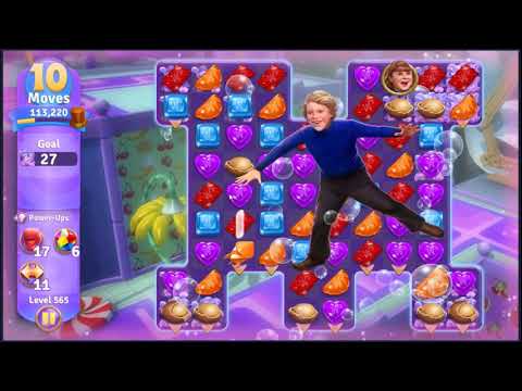 Wonka's World of Candy Level 565 - NO BOOSTERS + FULL STORY 🍫 | SKILLGAMING ✔️