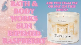 Bath & Body Works Sun Ripened Raspberry... Take me back 🥰