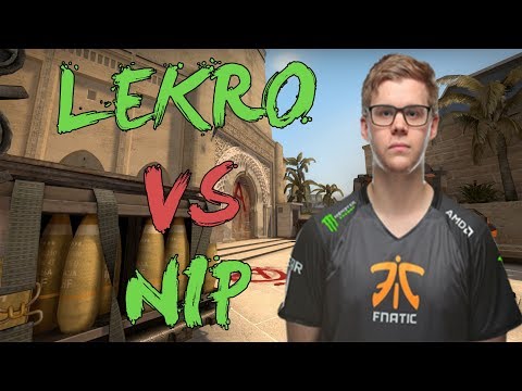 CSGO: POV fnatic Lekr0 vs NiP (38/23) mirage @ ESL Pro League Season 6 EU