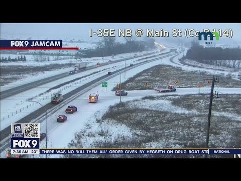MN weather: Crashes, spinouts on Twin Cities roads [7:40 a.m. update]