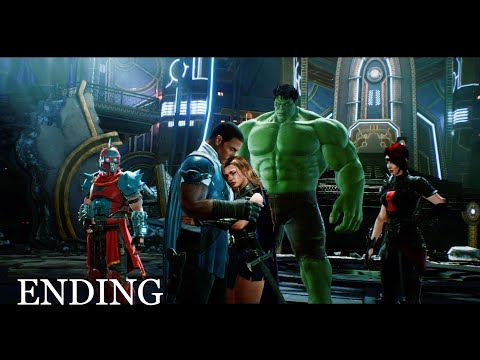 Marvel Future Revolution Full Final Boss Fight And Ending Secret Post Scenes