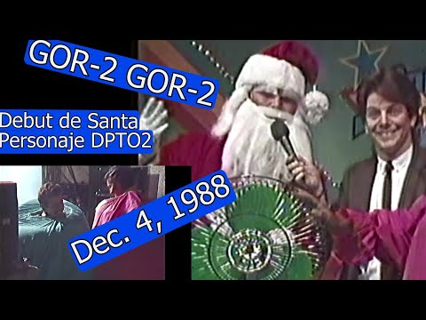 0364 Gor-2 Gor-2, Debut de Personaje Santa Claus - Domingo Para Todos, 4 de Diciembre 1988