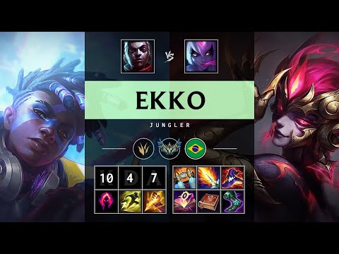 Ekko Jungle vs Evelynn - BR Challenger Patch 25.13