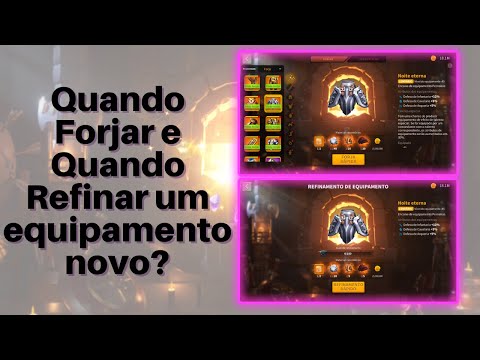 FORJAR OU REFINAR? - EIS A QUESTÃO - RISE OF KINGDOMS