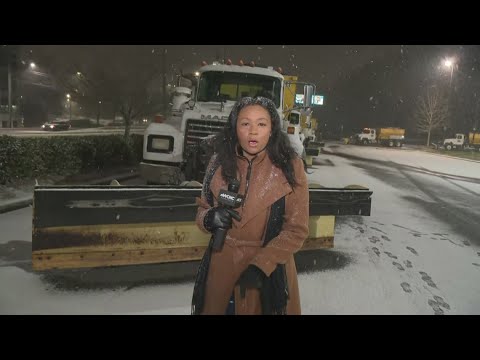 6 a.m. winter weather update || Tracking snow conditions in Charlotte