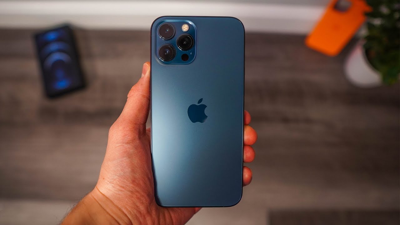 Apple iPhone 12 Pro Max Pacific Blue 128GB Unboxing