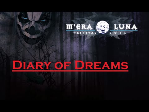 Diary of Dreams   Live at M`era Luna 14 08 2016