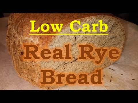 Easy Low Carb Real Rye Bread. Keto Diabetic Friendly How To Make  keto rye bread best Recipe