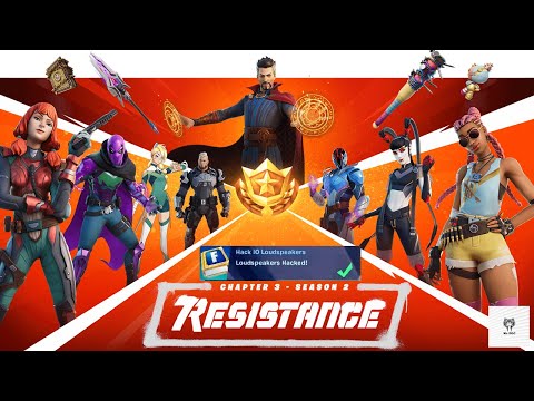 Hack IO Loudspeakers Locations - Fortnite Season 2