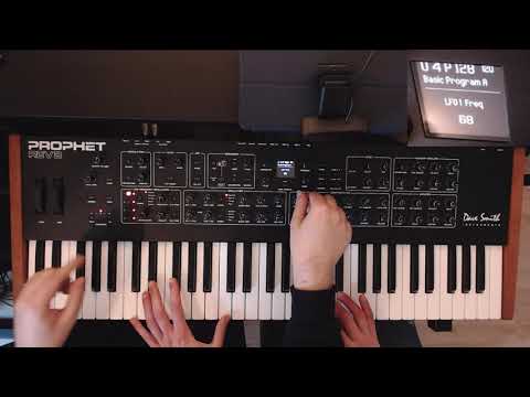 Prophet Rev2 Quick Look | LFO with filter