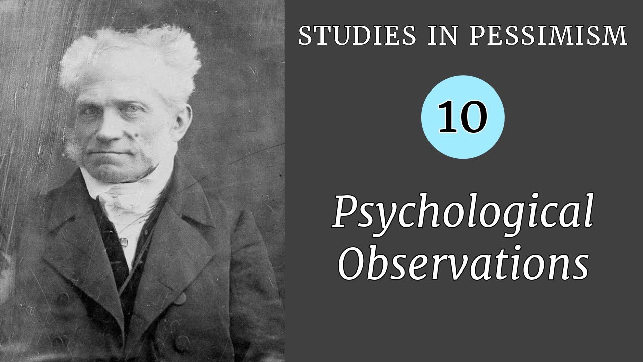 Schopenhauer: Nothing Matters | TEXT ON SCREEN