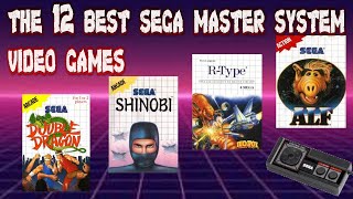 12 BEST SEGA MASTER SYSTEM GAMES| RANKED