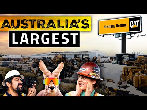 The BIGGEST CAT Dealer Down Under | Hastings Deering