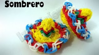 Rainbow Loom Sombrero Hat Charm - Gomitas