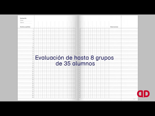 Vídeo relacionado con ADDITIO - Cuaderno de Notas para el profesorado | Planificación del curso (2 meses vista) | Evaluación continua | Papel ecológico | Tamaño A5 | Español | Azul