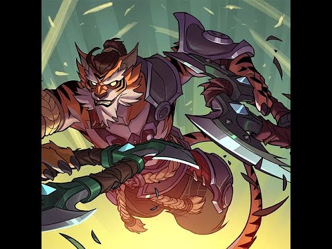 Paladins- Tiberius gameplay I know I'm terrible