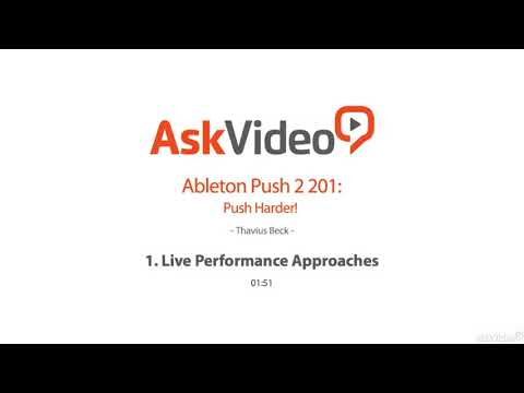 Advanced Course For Push 2 By  Video