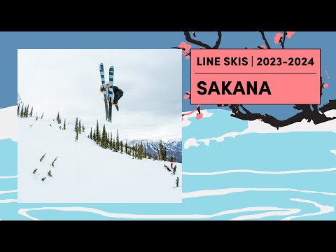 LINE 2023/2024 Sakana Skis - Award Winning and Game Changing