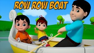 Row Row Row Your Boat | Videos For Kids | Nursery Rhymes | Kid Songs