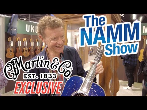 Martin Guitar Exhibit NAMM 2022 FULL Walkthrough & Chris Martin!