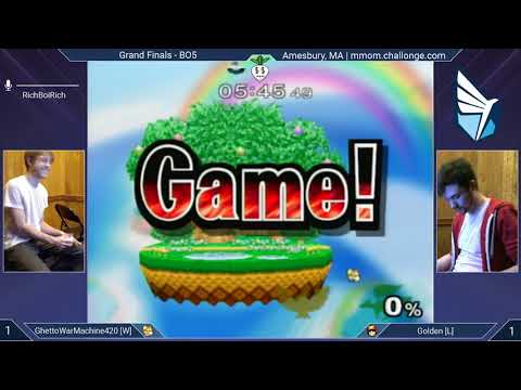 MMOM143 SSBM - GWM420 [W] (Fox) vs. Golden [L] (C. Falcon) - Melee GF