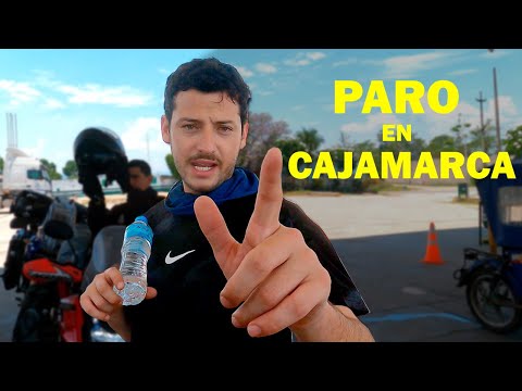Nos agarró un PARO en Cajamarca ¡Viajando en Moto por la Selva!