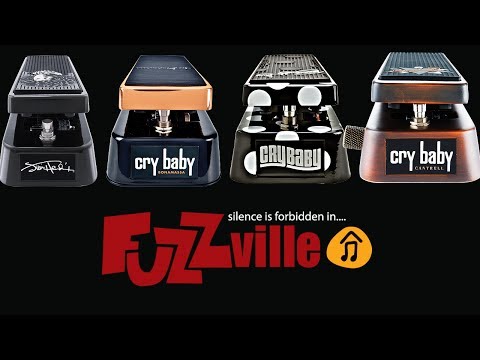 Dunlop Cry Baby Shootout - Jimi Hendrix, Joe Bonamassa, Buddy Guy, Jerry Cantrell signature models