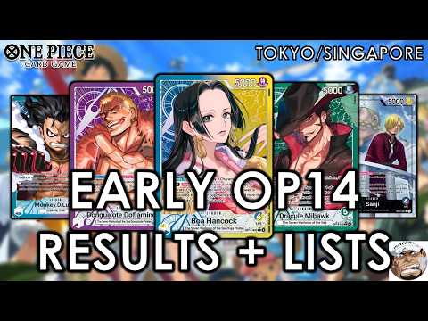 OP14 Meta Looks Great! Checking Out Some Early Eastern Results & Decklists
