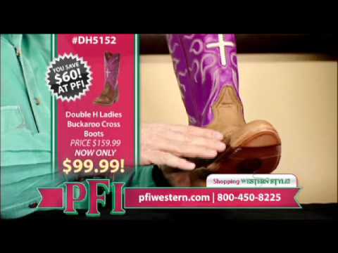 Double H Boots Ladies Buckaroo Boots