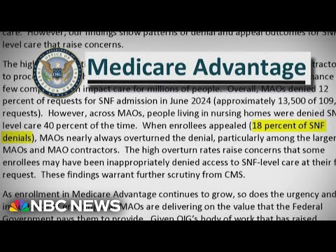 Medicare Advantage plans slammed for denial rates
