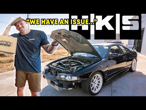 Building an HKS R33 GTR Demo Car For SEMA.. GOES WRONG | Part 2