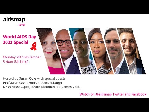 aidsmapLIVE: World AIDS Day special 2022