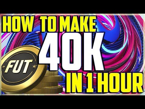 HOW TO MAKE 40K IN 1 HOUR FIFA 19 TRADING METHOD TIPS INSANE PROFIT FAST AND EASY