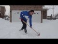 Clearing Snow From My Home Driveway 