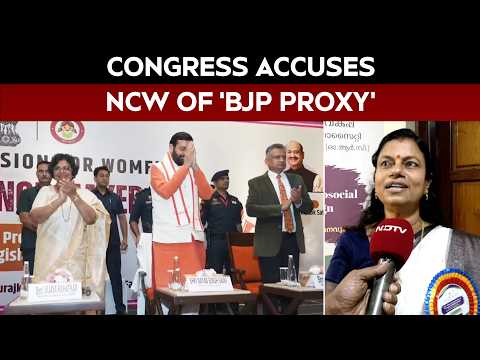 Congress Accuses NCW Of 'BJP Proxy', Women Representatives Allege They Were Silenced