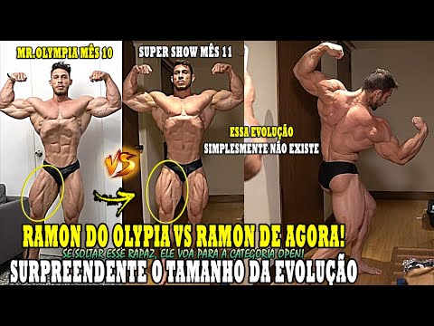 EVOLUÇÃO DO RAMON DO MR.OLYMPIA ATÉ O EXPO SUPER SHOW! ESSE RAPAZ É INCRÍVEL! VEJA TUDO!