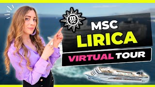 MSC LIRICA 2025 🚢 TOUR COMPLETO DELLA NAVE E DI TUTTE LE CABINE | Virtual Tour MSC Crociere