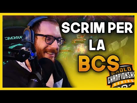 SCRIM CON IL MIO TEAM IN PREPARAZIONE DELLA BCS