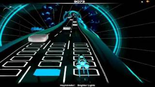 Let's play Audiosurf! Brighter Lights - HeyHiHello!