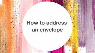 How To Address An Envelope Correctly📨✏️