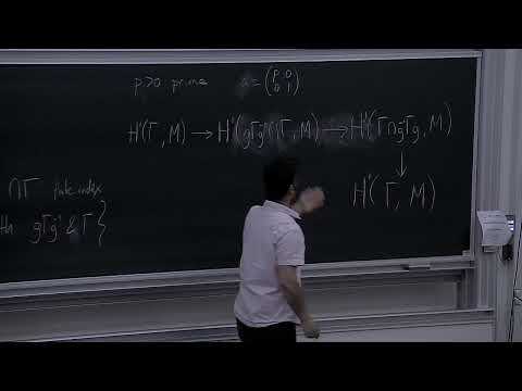 Haluk SENGUN - Cohomology of arithmetic groups and number theory: geometric, ... 1