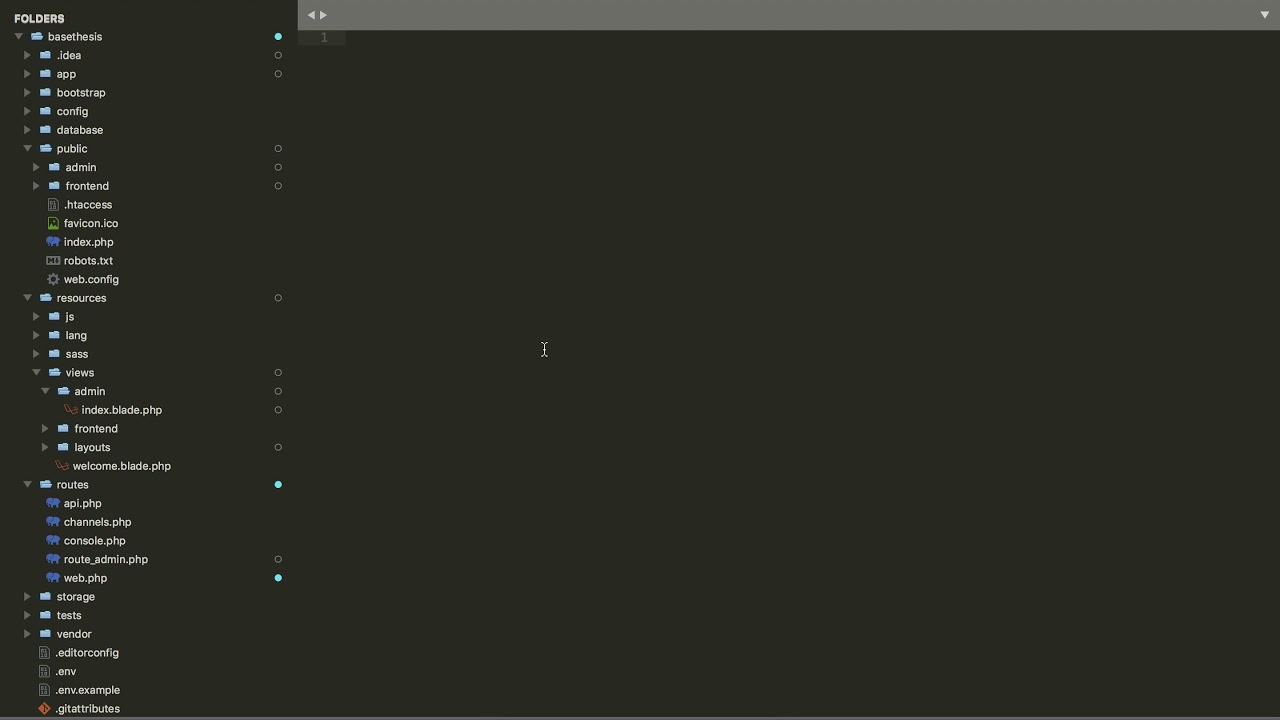 [ Seri ] - Đồ án tốt nghiệp - Website đồng hồ laravel - Phân chia bố cục và thư mục đồ án